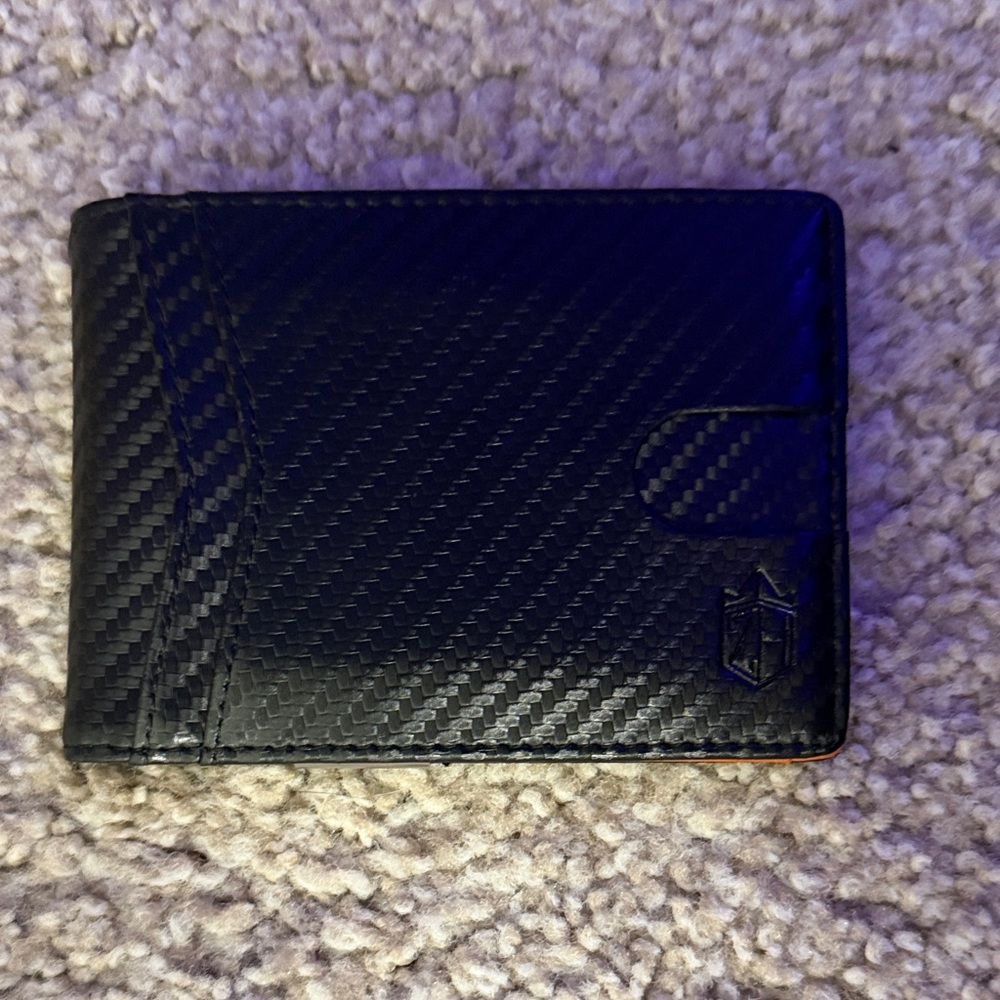 Black Carbon Fiber Wallet